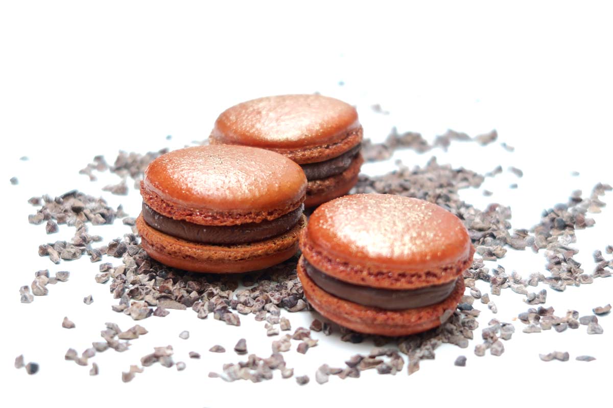 Macarons au chocolat