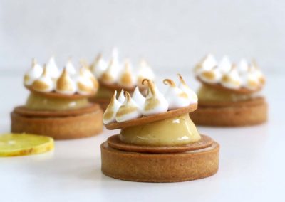 Tartelette au citron et yuzu