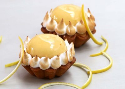 Tartelette au citron meringuée